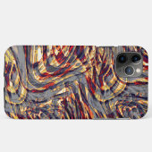 Krieg der Orangenbänder gegen Rot, über Graufonds Case-Mate iPhone Hülle (Rückseite (Horizontal))