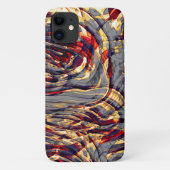 Krieg der Orangenbänder gegen Rot, über Graufonds Case-Mate iPhone Hülle (Rückseite)