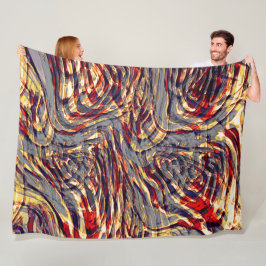 Krieg der Orangenbänder gegen Rot, über Graufonds Fleecedecke