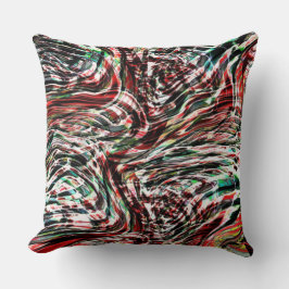 Krieg der roten Bänder gegen Cyan Kissen