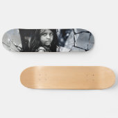 Krieg der Ukraine gegen Kinder Skateboard (Horizontal)