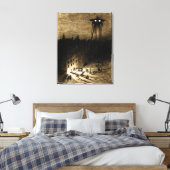 Krieg der Weltbilder von 1906 Leinwanddruck (Insitu (Schlafzimmer))