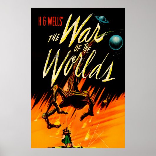 Krieg der Welten 1953 Kinostart Poster (Vorne)