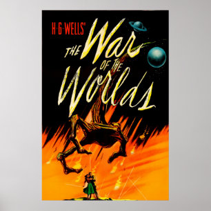 Krieg der Welten 1953 Kinostart Poster