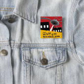 "Krieg der Welten" '38 Logo-Knopf Button (Beispiel)