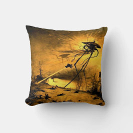 Krieg der Welten H G Wells Scifi Kissen