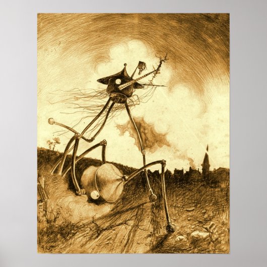 Krieg der Welten Poster (Vorne)