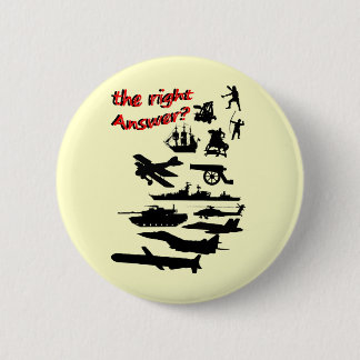 Krieg - Die richtige Antwort? Button
