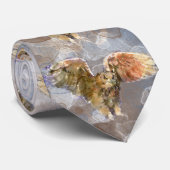 Krieg Eagle im Aquarell Krawatte (Gerollt)