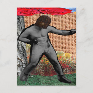 Krieg & Frieden & der Narcissist(surrealistische C Postkarte