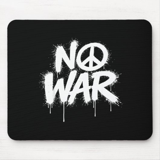 Krieg Frieden Proteste Welt Dom Unabhängigkeitstag Mousepad (Vorne)