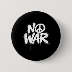 Krieg Frieden Proteste Welt Freiheit Unabhängigkei Button