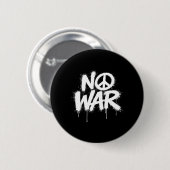 Krieg Frieden Proteste Welt Freiheit Unabhängigkei Button (Vorne & Hinten)