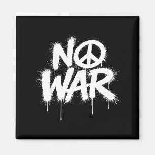 Krieg Frieden Proteste Welt Freiheit Unabhängigkei Magnet