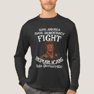 KRIEG FÜR IMMER DHS CBP ICE TSA DRONE RAKETE KONFL Tri-Blend SHIRT