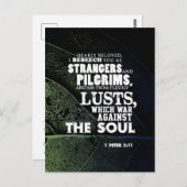 Krieg gegen das Soul Postkarte (Vorne/Hinten)