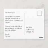 Krieg gegen das Soul Postkarte (Rückseite)