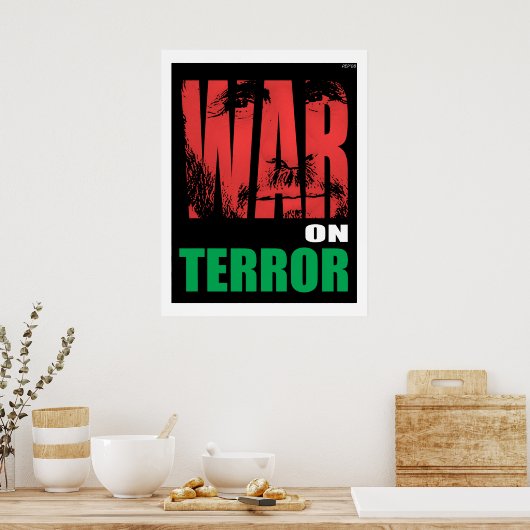Krieg gegen den Terror Poster (Küche)