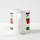 "Krieg gegen Weihnachten" Jumbo-X-mas-Tasse Jumbo-Tasse (Rückseite)