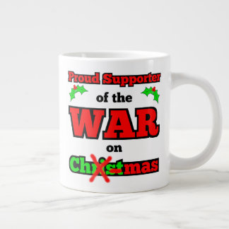 "Krieg gegen Weihnachten" Jumbo-X-mas-Tasse Jumbo-Tasse