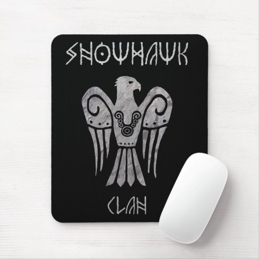 Krieg getrübtes Snowhawk Runic mousepad (Mit Mouse)