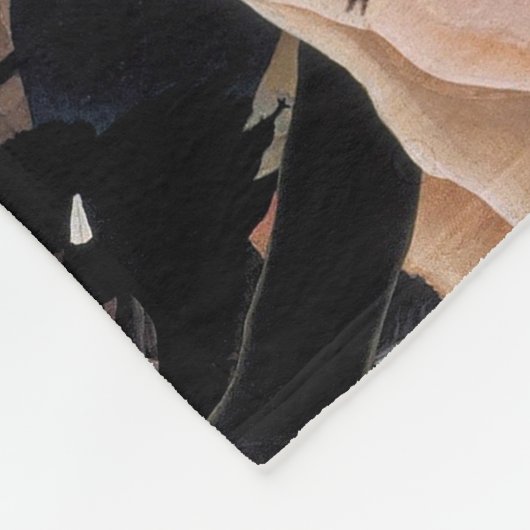 Krieg, Henri Rousseau, 1894 Fleecedecke (Ecke)