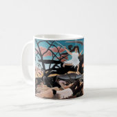 Krieg, Henri Rousseau, 1894 Kaffeetasse (Vorderseite Links)