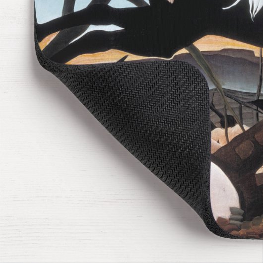 Krieg, Henri Rousseau, 1894 Mousepad (Ecke)