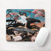 Krieg, Henri Rousseau, 1894 Mousepad (Mit Mouse)