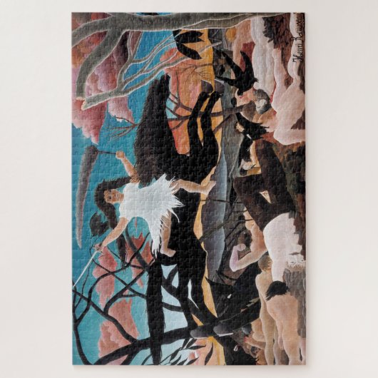 Krieg, Henri Rousseau Puzzle (Vertikal)