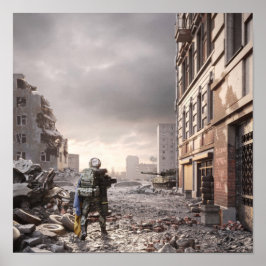 Krieg in der Ukraine Poster