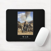Krieg: Inspiration Zitat 1 Mousepad (Mit Mouse)