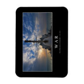 Krieg: Inspiration Zitat 2 Magnet (Vertikal)