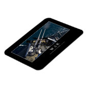 Krieg: Inspiration Zitat 3 Magnet (Linke Seite)