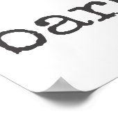 Krieg ist das Geschäft der Barbaren - Zitat gegen  Poster (Ecke)