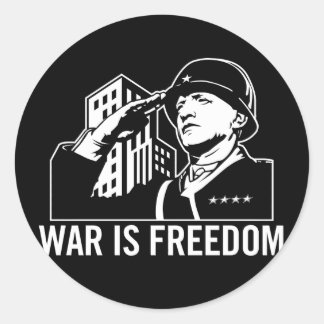 Krieg ist Freiheit Sticker