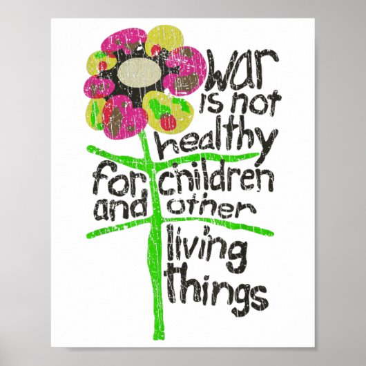 Krieg ist nicht gesund 1967 poster (Vorne)