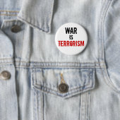 KRIEG, IST, TERRORISMUS BUTTON (Beispiel)