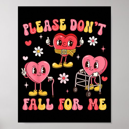 Krieg keine Physio Valentinstag Poster (Vorne)