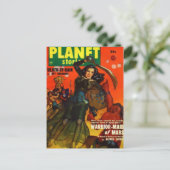 Krieg Maiden auf Mars Postkarte (Stehend Vorderseite)