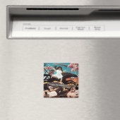 Krieg oder der Zwiespalt, Henri Rousseau Magnet (In Situ (Geschirrspüler))