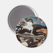 Krieg oder Uneinigkeit Magnet (Vorderseite/Rückseite)