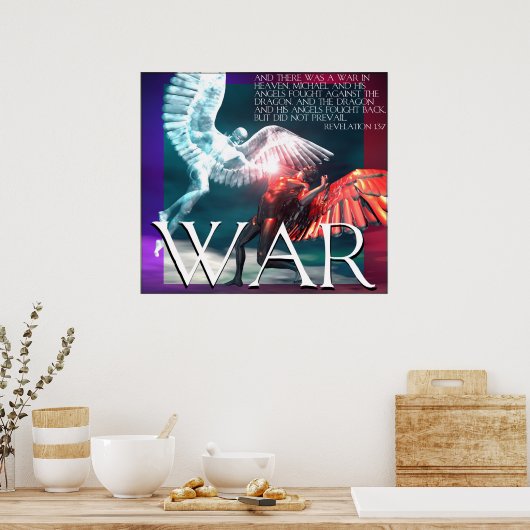 Krieg Poster (Küche)