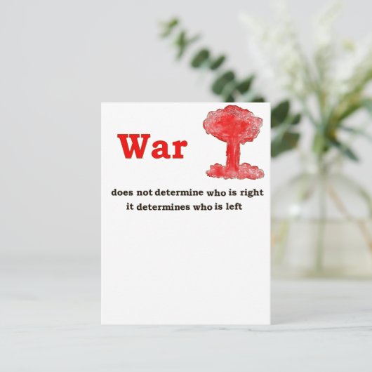 Krieg Postkarte (Stehend Vorderseite)