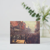 Krieg Postkarte (Stehend Vorderseite)