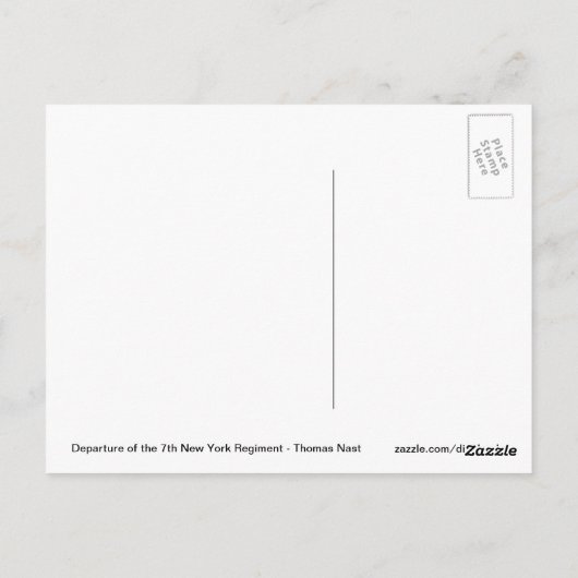 Krieg Postkarte (Rückseite)