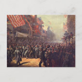 Krieg Postkarte (Vorderseite)