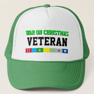 KRIEG ÜBER CHRISTMAS VETERAN-Geschenk Truckerkappe