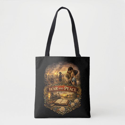 Krieg und Frieden Tasche (Vorderseite)