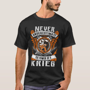 KRIEG - Unterschätze niemals Personalisiertes T-Shirt